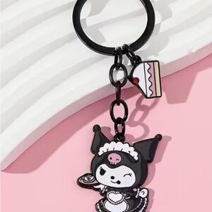 New French Maid Kuromi Keychain #164